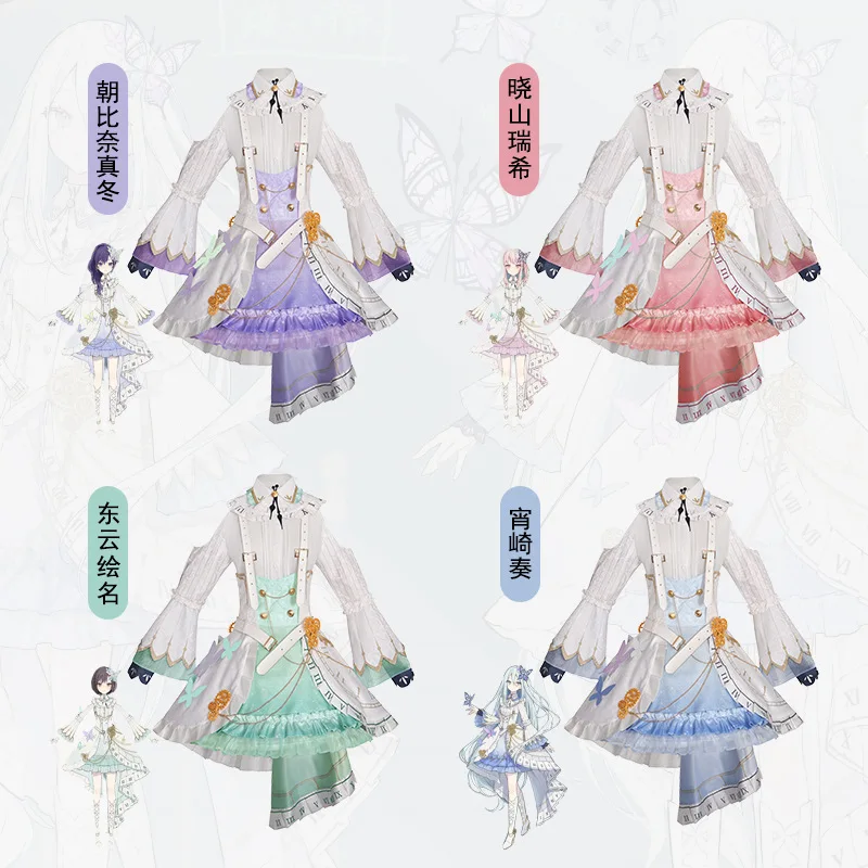 Аниме игра PJSk Yoisaki Kanade Косплей Костюм Парик Проект Sekai Косплей Платье Костюм Хэллоуин Карнавальная Униформа Костюм Для Женщин
Аниме игра PJSk Yoisaki Kanade Косплей Костюм Парик Проект Sekai Косплей Платье Костюм Хэллоуин Карнавальная Униформа Костюм Для Женщин