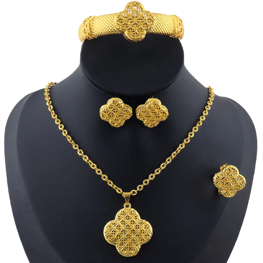 African 24K gold plated jewelry set For Dubai Indian Nigeria Bridal Wedding Party Gift Jewellery free shipping jewelry set
African 24K gold plated jewelry set For Dubai Indian Nigeria Bridal Wedding Party Gift Jewellery free shipping jewelry set