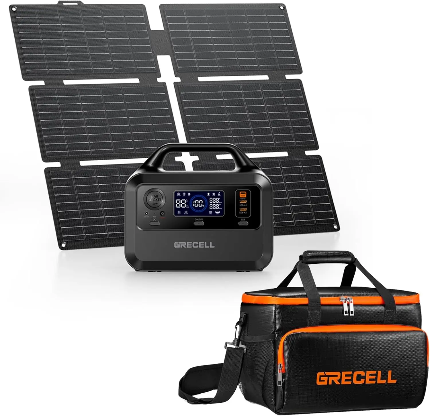 Portable Solar Generator 230Wh with 40W Panel, Fast Charge, Fireproof Case for Camping & Outages
Portable Solar Generator 230Wh with 40W Panel, Fast Charge, Fireproof Case for Camping & Outages
