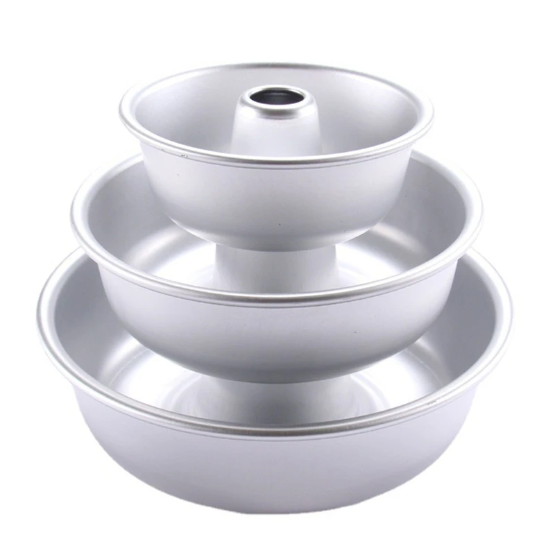 Donuts Pan Mould DIY Chiffon Cake Molds Kitchen Bakery Baking Decoration Tin Ring Tools Bakeware Aluminum Alloy Material
Donuts Pan Mould DIY Chiffon Cake Molds Kitchen Bakery Baking Decoration Tin Ring Tools Bakeware Aluminum Alloy Material