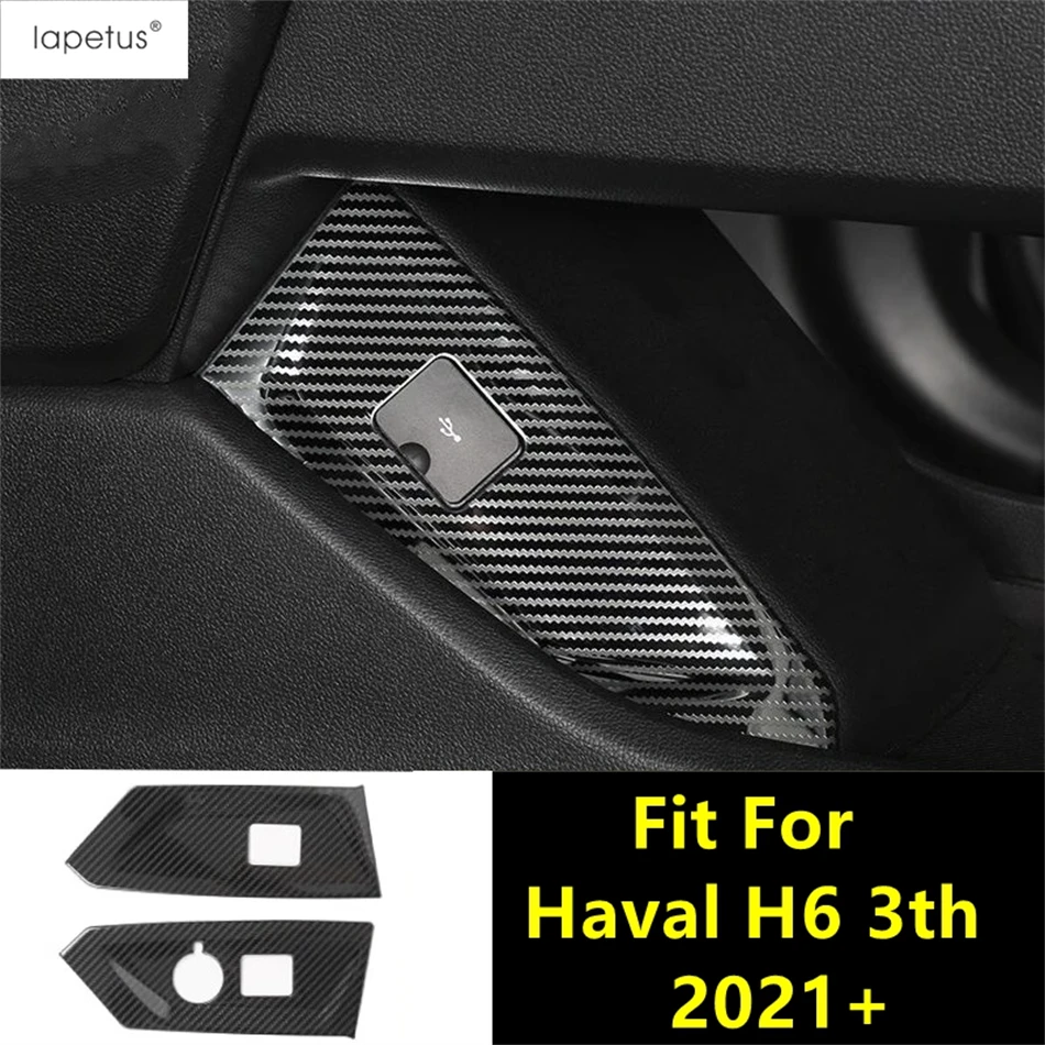Car Main And Co-Pilot Charging Port Sequins USB Cigarette Lighter Panel Cover Trim Accessories Fit For Haval H6 3th 2021 - 2024
Car Main And Co-Pilot Charging Port Sequins USB Cigarette Lighter Panel Cover Trim Accessories Fit For Haval H6 3th 2021 - 2024