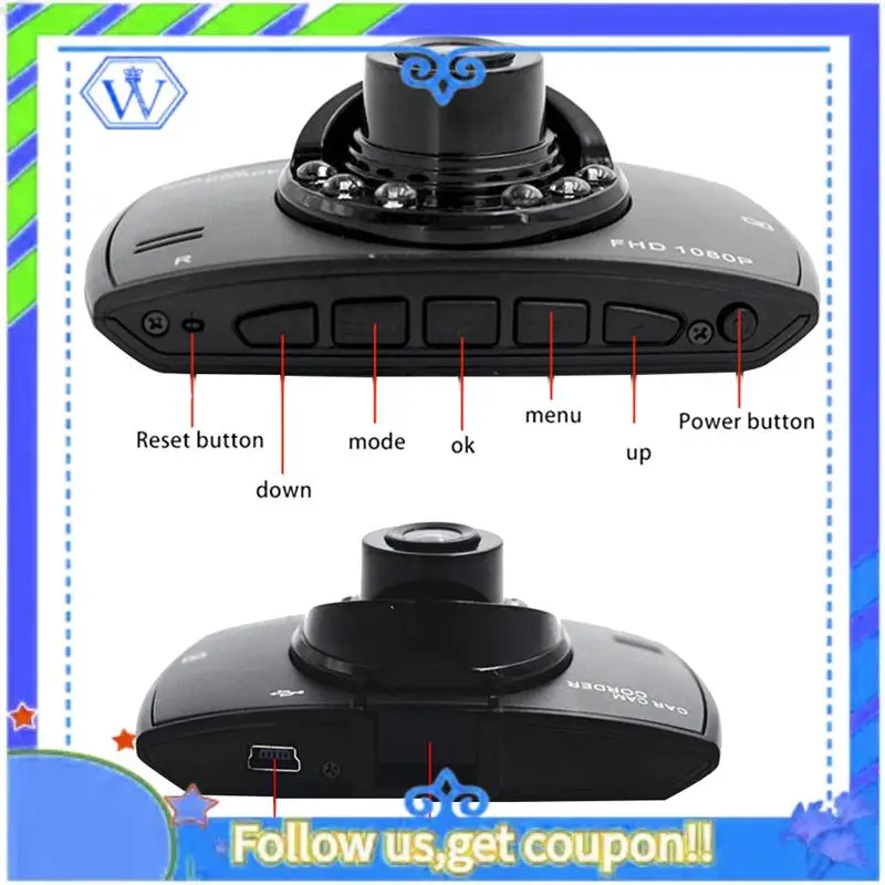 G30 Driving Recorder HD Night Vision Universal Car DVR Car Supplies Accessories Parts
G30 Driving Recorder HD Night Vision Universal Car DVR Car Supplies Accessories Parts