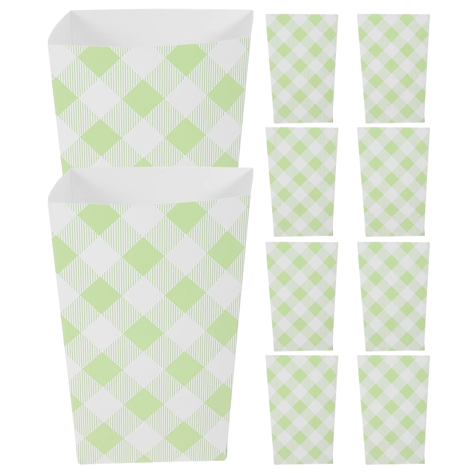 10 Pcs Food Storage with Lids Popcorn Box Bucket Party Snacks Container Sauce Boxes Scampi Fries
10 Pcs Food Storage with Lids Popcorn Box Bucket Party Snacks Container Sauce Boxes Scampi Fries