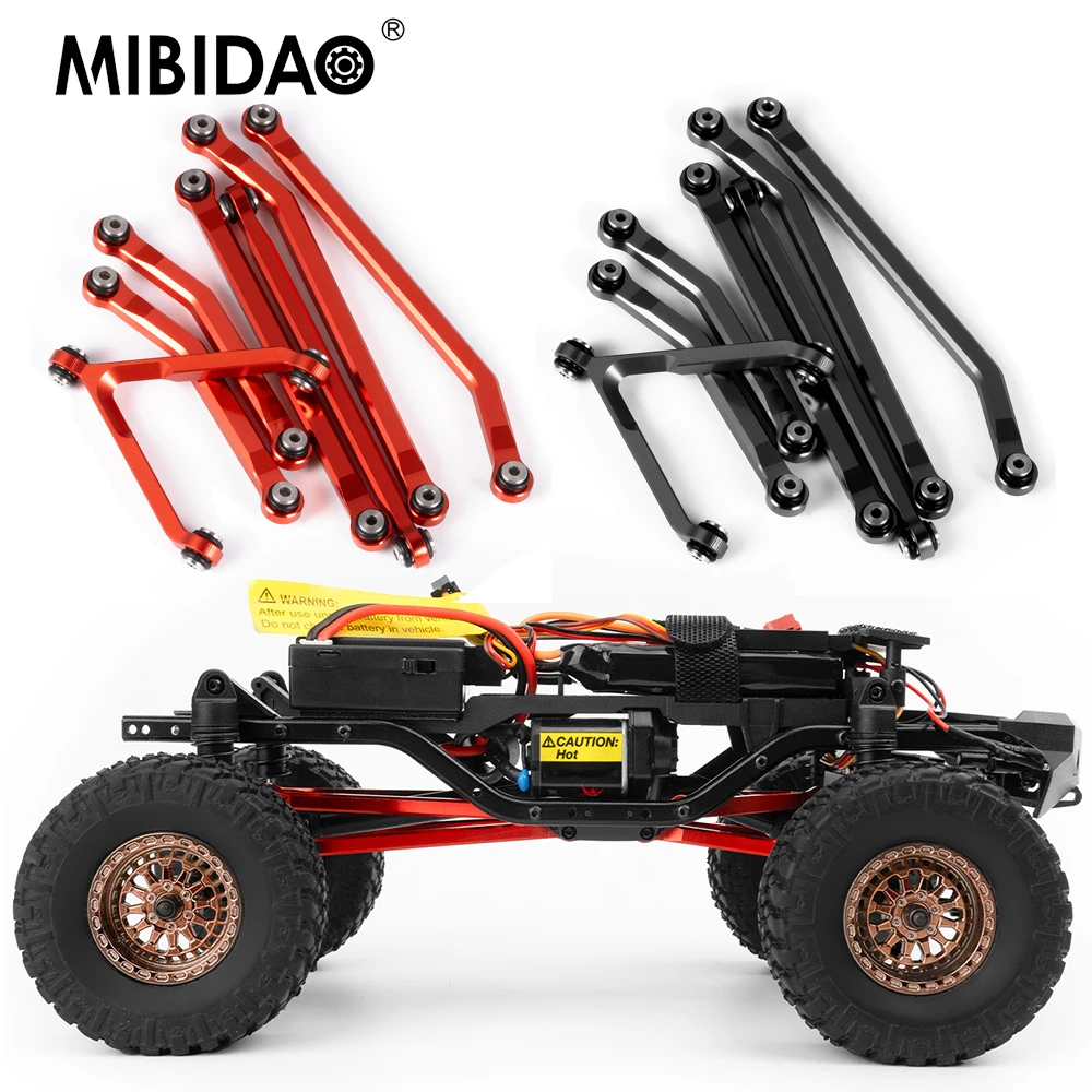 Комплект тяги MIBIDAO из алюминиевого сплава для осевого SCX24 GX470 1/24, радиоуправляемый гусеничный автомобиль, запчасти
Комплект тяги MIBIDAO из алюминиевого сплава для осевого SCX24 GX470 1/24, радиоуправляемый гусеничный автомобиль, запчасти
