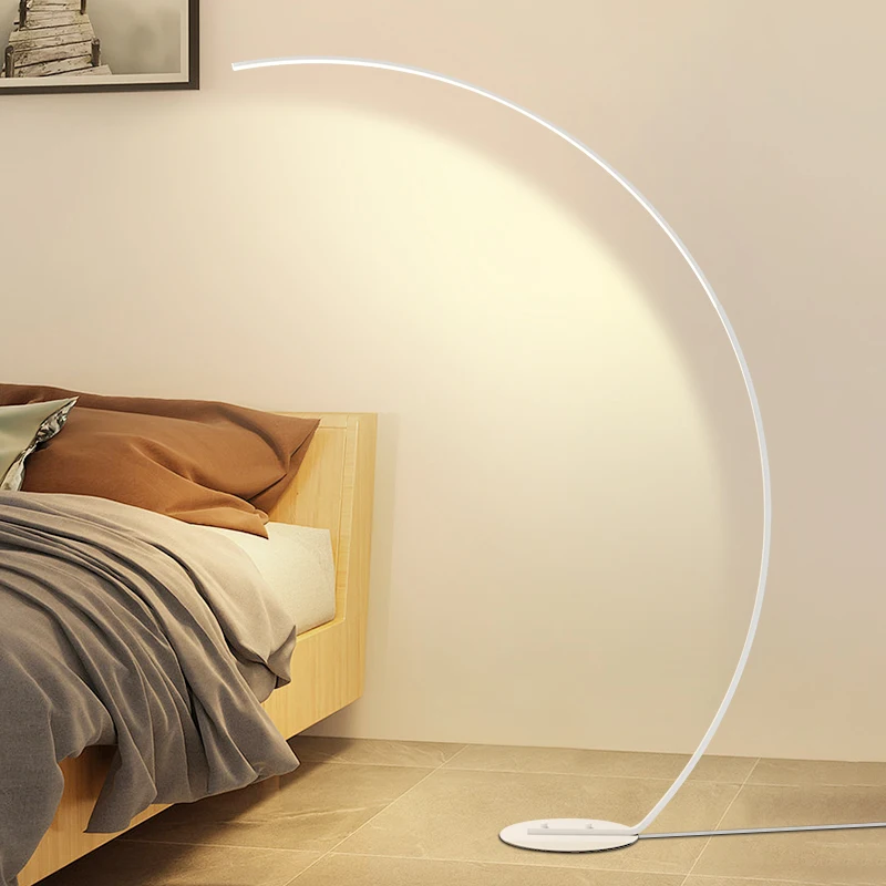 Modern minimalist LED floor lamp, living room, bedroom, study, Nordic Ins style creative remote control dimming vertical lamp, i
Modern minimalist LED floor lamp, living room, bedroom, study, Nordic Ins style creative remote control dimming vertical lamp, i
