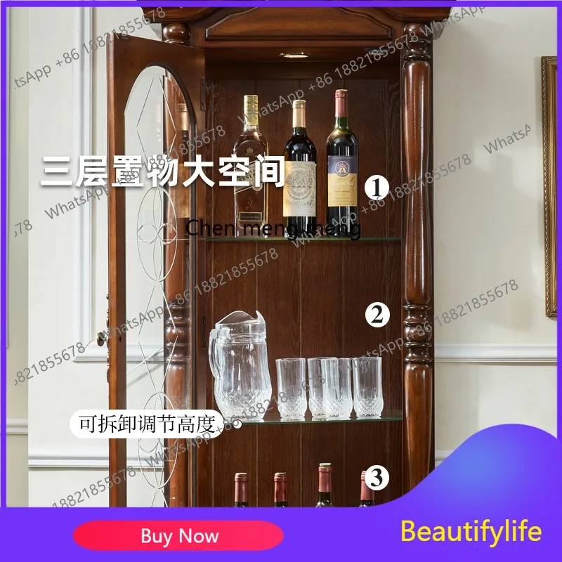 wine cabinet against the wall living room retro TV side single door vertical cabinet European wine display cabinet household
wine cabinet against the wall living room retro TV side single door vertical cabinet European wine display cabinet household