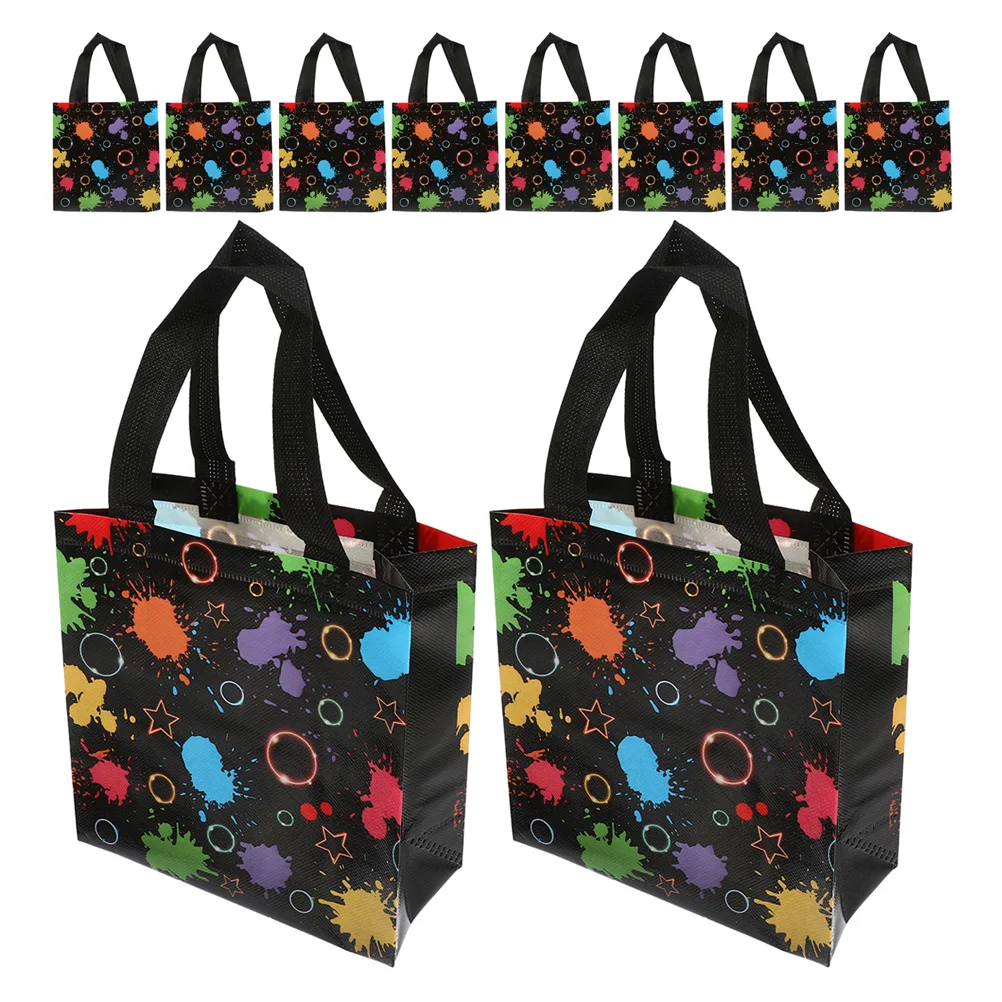 10Pcs Children Shopping Bag Birthday Favor Bags Non Woven Fabric Party Decorations Kids Treat Bags Trick Treat Gift Boxes
10Pcs Children Shopping Bag Birthday Favor Bags Non Woven Fabric Party Decorations Kids Treat Bags Trick Treat Gift Boxes