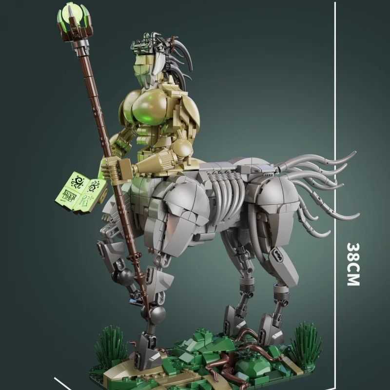 Новые строительные блоки MOC полуконь воина, совместимые с строительными игрушками Magic Centaur, подарок на день рождения для детей и взрослых
Новые строительные блоки MOC полуконь воина, совместимые с строительными игрушками Magic Centaur, подарок на день рождения для детей и взрослых