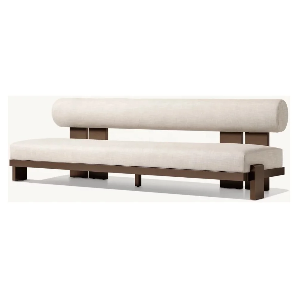 Good Quality Luxury Comfort Premium Aluminum 3-Seater Sofa for Outdoor Use With Stylish Round Bar Back
Good Quality Luxury Comfort Premium Aluminum 3-Seater Sofa for Outdoor Use With Stylish Round Bar Back