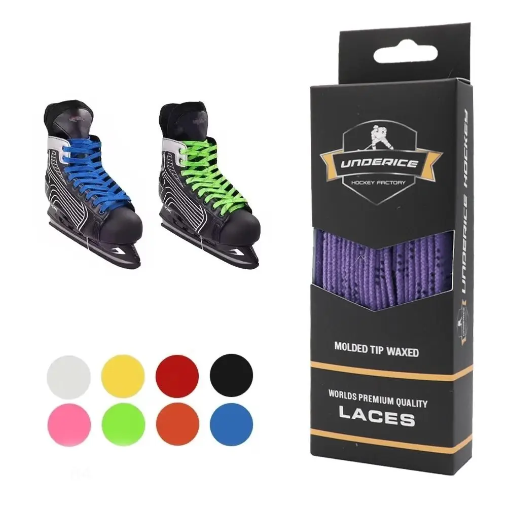 84/108inch Hockey Skate Laces Reinforced Waxed Tip Durable Skate Shoe Laces Dual Layer Braid Hockey Laces Ice Hockey
84/108inch Hockey Skate Laces Reinforced Waxed Tip Durable Skate Shoe Laces Dual Layer Braid Hockey Laces Ice Hockey