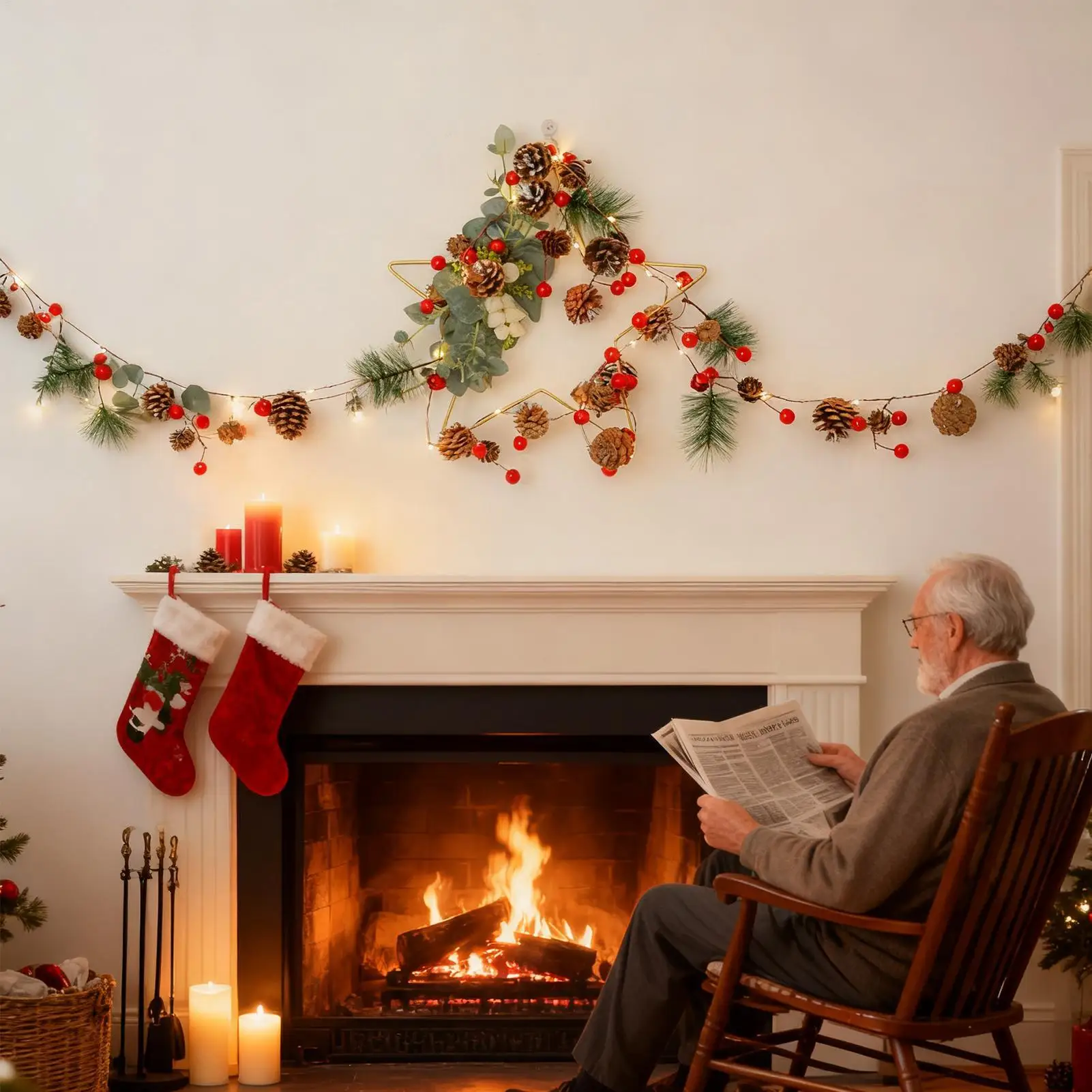 Рождественские гирлянды 6,5 футов 20 светодиодных рождественских гирлянд на батарейках Праздничный декор для внутренней и уличной гостиной
Рождественские гирлянды 6,5 футов 20 светодиодных рождественских гирлянд на батарейках Праздничный декор для внутренней и уличной гостиной