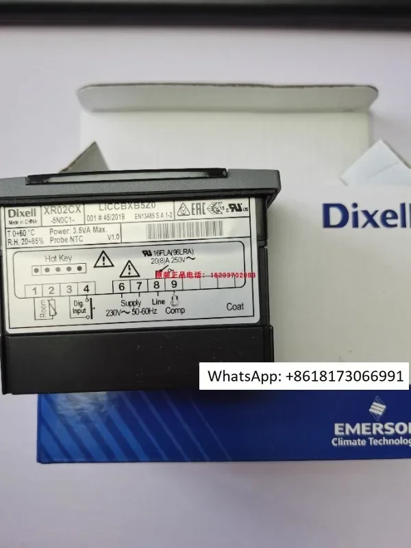 Оригинальный контроллер температуры Pixell Elf XR01CX-5N8C0, новый, подлинный на складе
Оригинальный контроллер температуры Pixell Elf XR01CX-5N8C0, новый, подлинный на складе