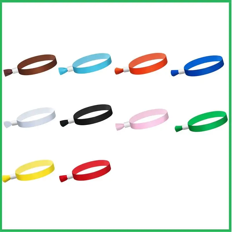100 Pcs Cloth Event Wristbands For Events, For Lightweight Concert Wrist Strap (Lake Blue)
100 Pcs Cloth Event Wristbands For Events, For Lightweight Concert Wrist Strap (Lake Blue)