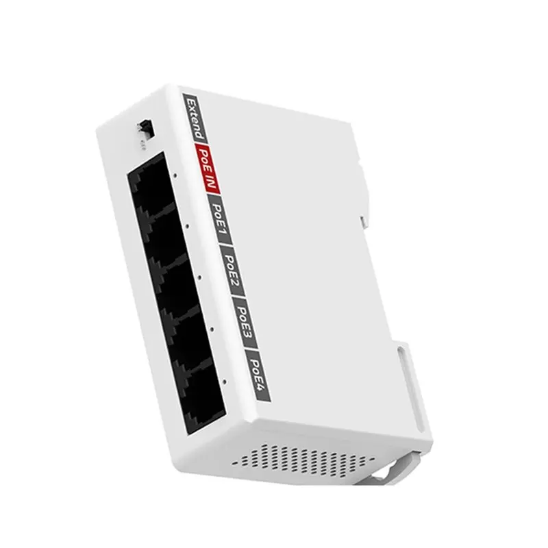 YSS-DIN Rail 5 Port 100M POE Extender 60W Input Repeater IEEE802.3Af/At Plug& Play For 48V Poe Switch NVR IP Camera AP
YSS-DIN Rail 5 Port 100M POE Extender 60W Input Repeater IEEE802.3Af/At Plug& Play For 48V Poe Switch NVR IP Camera AP