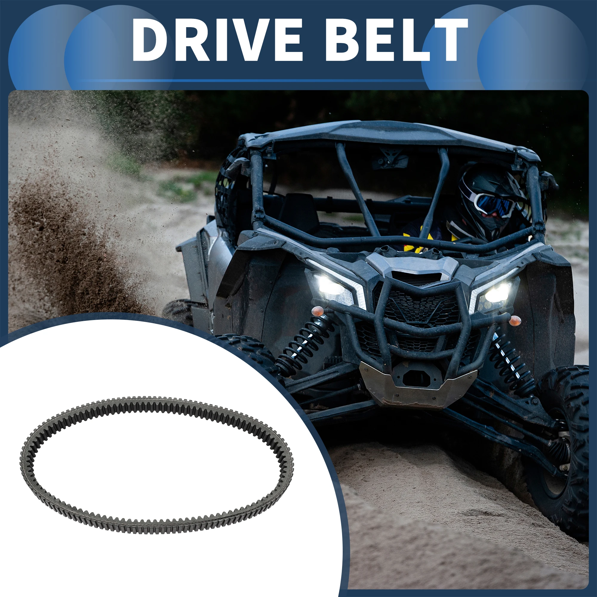 Motoforti Drive Belt Inner V-Belt No.590110047 for Kawasaki KRX 1000 KRF1000 2020-2022 High-Temperature Resistant
Motoforti Drive Belt Inner V-Belt No.590110047 for Kawasaki KRX 1000 KRF1000 2020-2022 High-Temperature Resistant