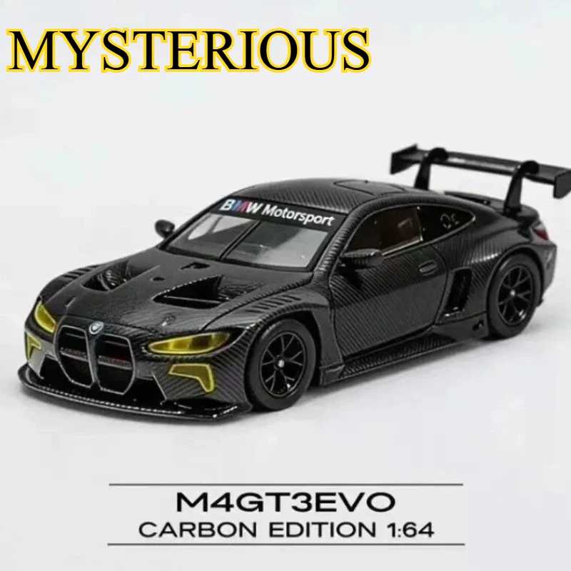Mysterious 1:64 alloy BMW M4 GT3 carbon fiber version realistic car model, car figurine, adult collection item, boys' gift
Mysterious 1:64 alloy BMW M4 GT3 carbon fiber version realistic car model, car figurine, adult collection item, boys' gift