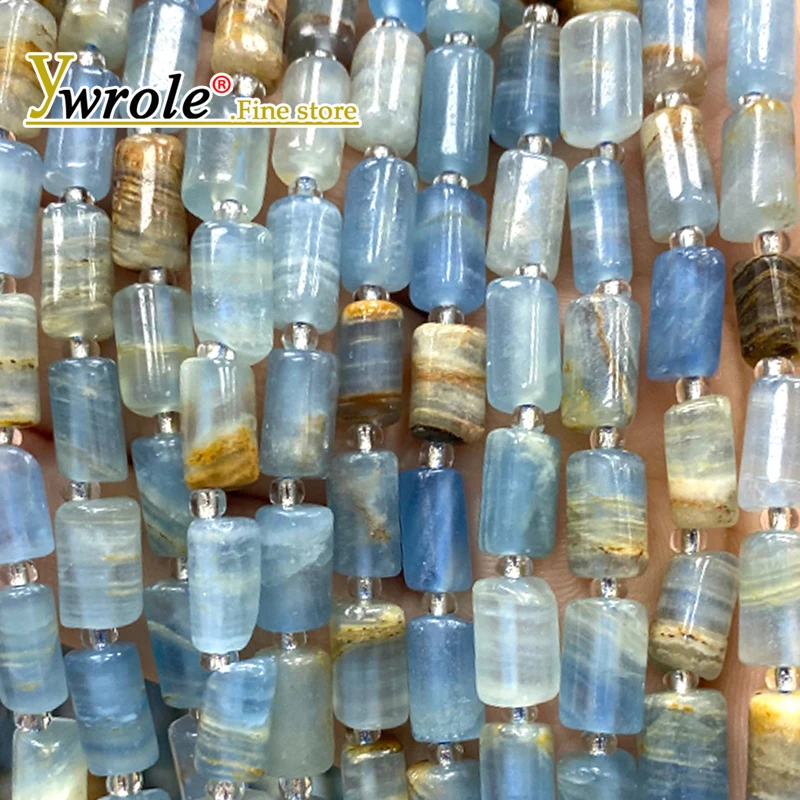 Raw Ore Natural Gem Stone Blue Calcite Irregular Cylinder Loose Spacer Beads for Jewelry Making Diy Bracelet Charms Accessories
Raw Ore Natural Gem Stone Blue Calcite Irregular Cylinder Loose Spacer Beads for Jewelry Making Diy Bracelet Charms Accessories