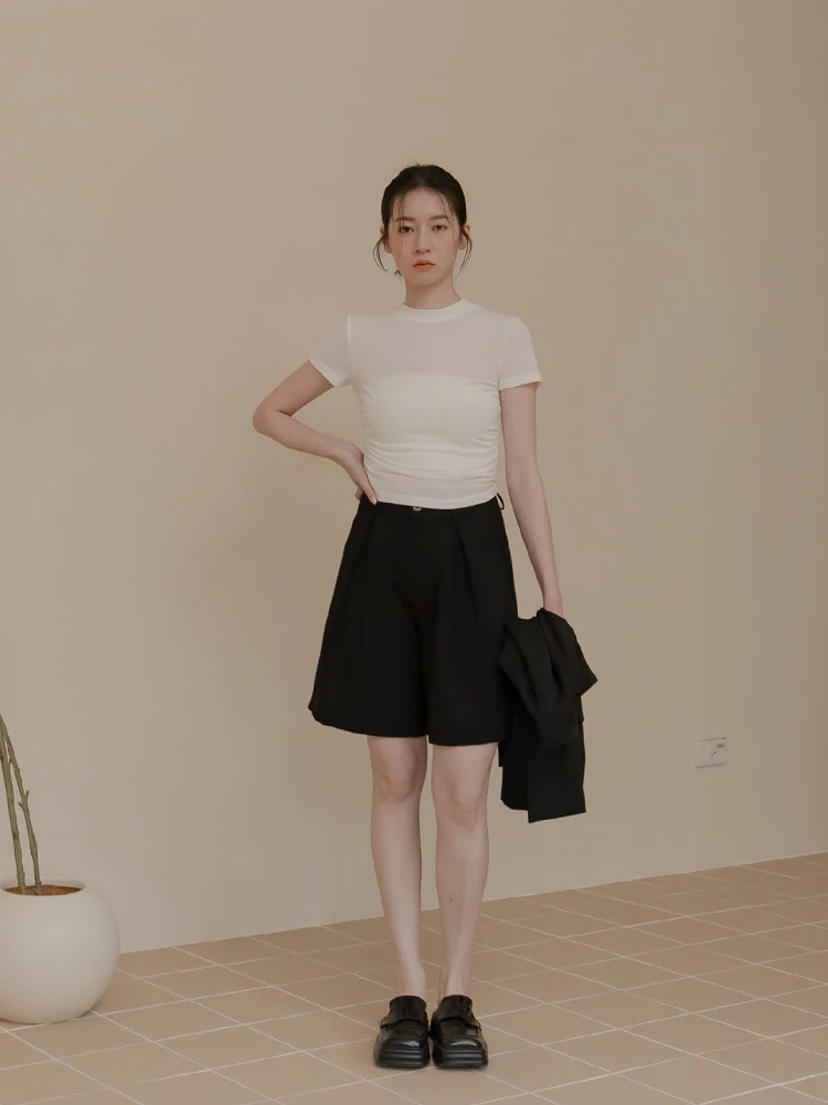 Queenop Autumn Winter Women's Wide Leg Five ket Suit Pants Bla Commute Sle Straight Cut Cotton Blend Polyester Fiber
Queenop Autumn Winter Women's Wide Leg Five ket Suit Pants Bla Commute Sle Straight Cut Cotton Blend Polyester Fiber