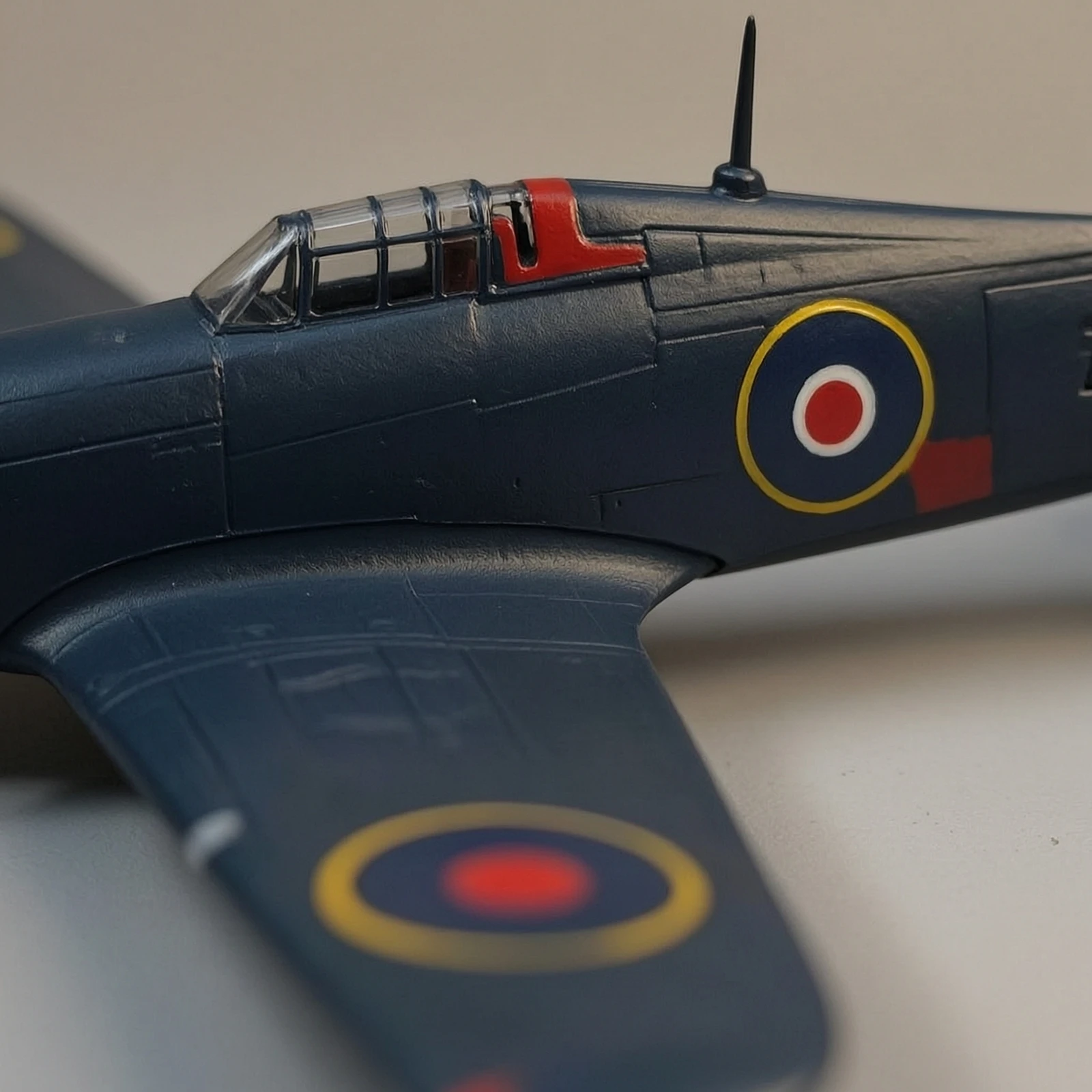 Fighter Aircraft Model with Stand Collectible Hawker Fighter MKII Model British Sturdy for Collectors, Bookshelf, Office
Fighter Aircraft Model with Stand Collectible Hawker Fighter MKII Model British Sturdy for Collectors, Bookshelf, Office
