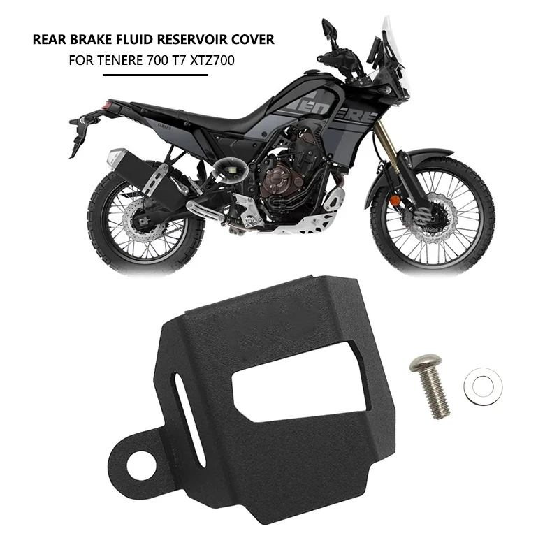 For YAMAHA Tenere700 Rear Brake Fluid Reservoir Guard TENERE 700 XTZ700 T700 2019 2020 2021 2022 2023 Motorcycle
For YAMAHA Tenere700 Rear Brake Fluid Reservoir Guard TENERE 700 XTZ700 T700 2019 2020 2021 2022 2023 Motorcycle