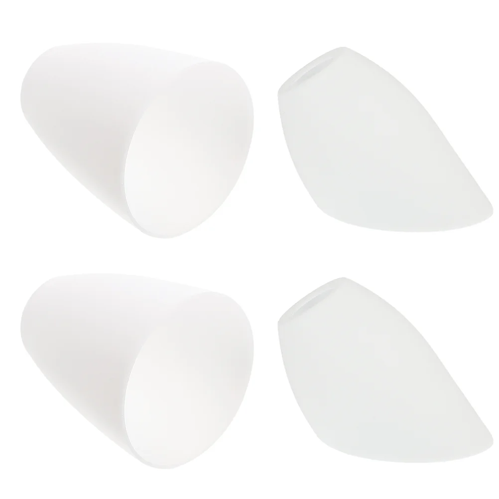 4Pcs Delicate Wall Lamp Plastic Light Shade Flat and Bevel Head Shape Lampshade
4Pcs Delicate Wall Lamp Plastic Light Shade Flat and Bevel Head Shape Lampshade