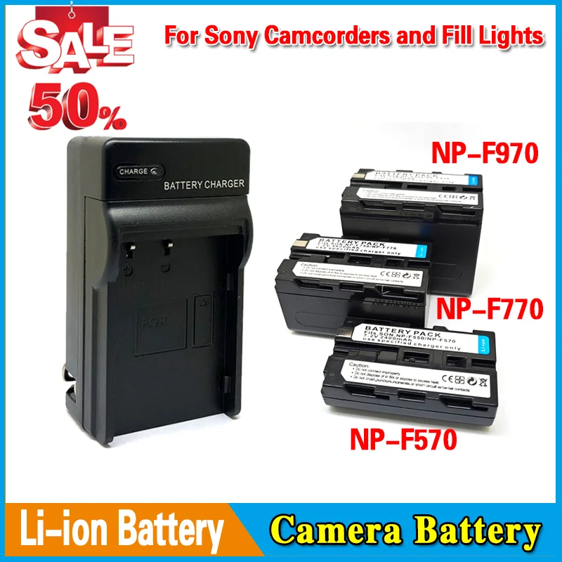 High-Quality NP-F550 F570 F750 F770 F970 F960 Battery Charger for Sony Camcorders and Fill Lights
High-Quality NP-F550 F570 F750 F770 F970 F960 Battery Charger for Sony Camcorders and Fill Lights