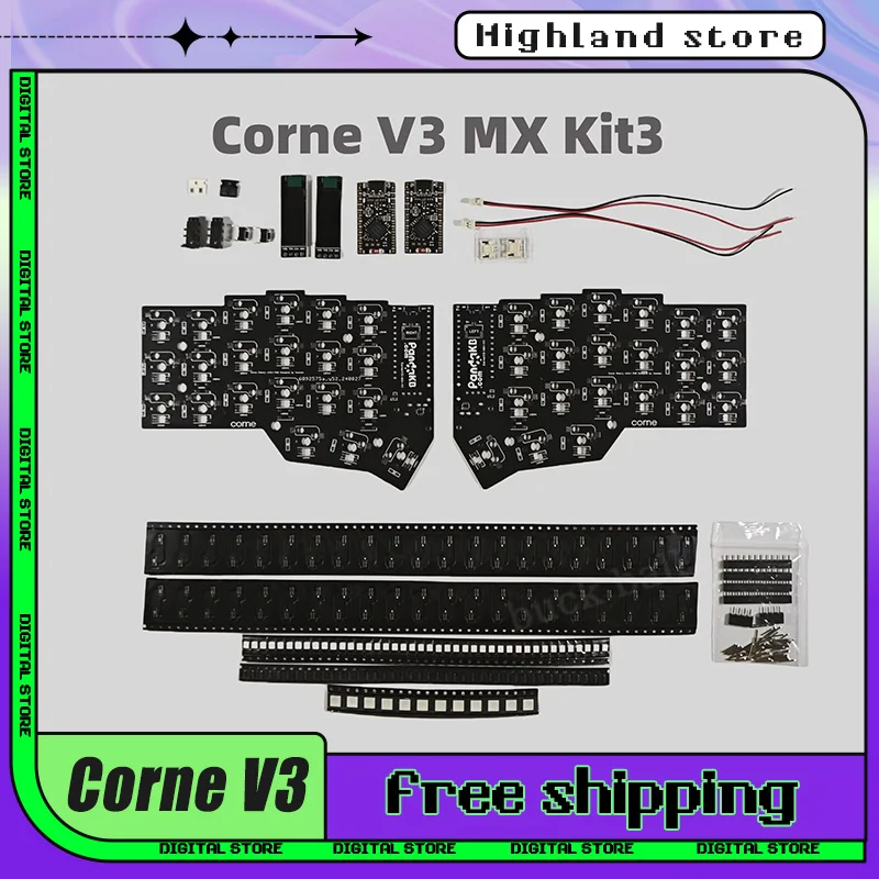 Разделенная клавиатура Corne V3 MX Kit GLP Kit Choc Kit Разделенная клавиатура PCB Kit Customized Corne V3 MX Kit GLP Kit Choc Kit PC Gamer Gift
Разделенная клавиатура Corne V3 MX Kit GLP Kit Choc Kit Разделенная клавиатура PCB Kit Customized Corne V3 MX Kit GLP Kit Choc Kit PC Gamer Gift