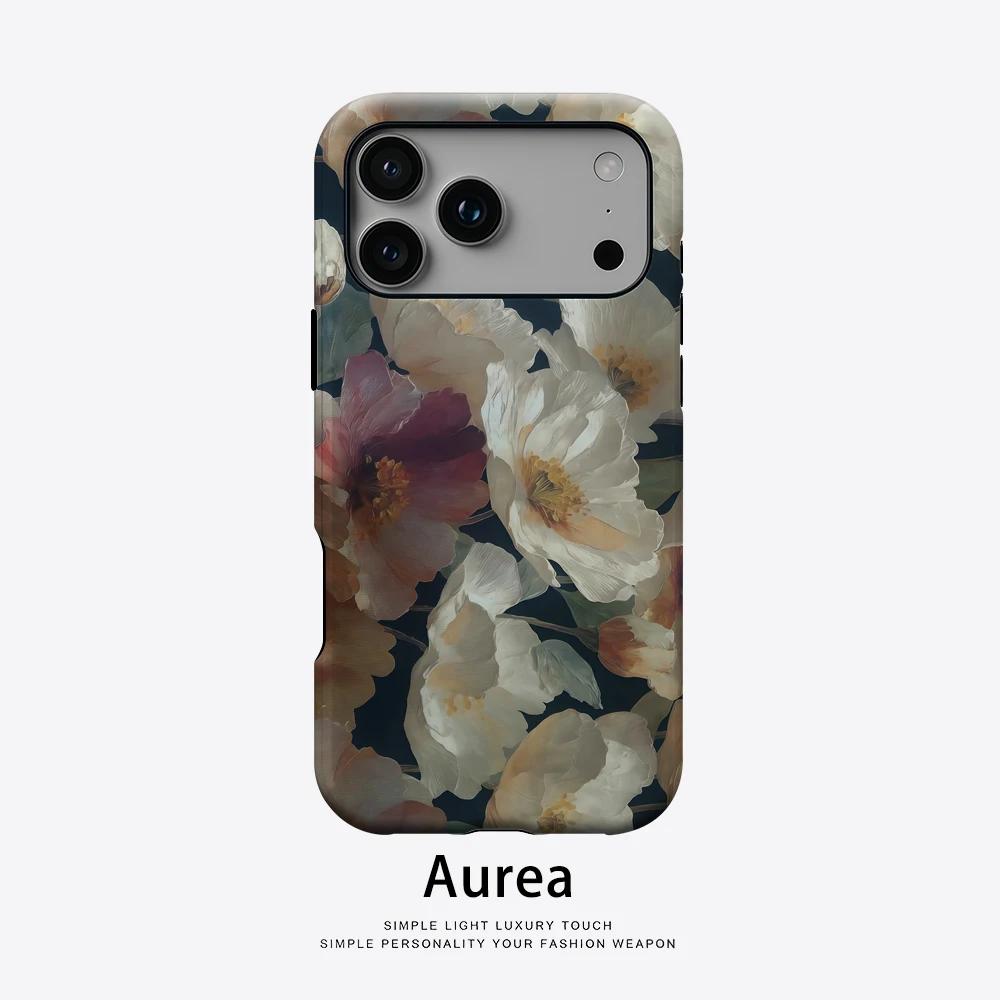 Dark Background Soft Floral Phone Case for Magnetic Phone Case for IPhone 17 16 15 14 13 Pro Max Plus Single Double-layer Case
Dark Background Soft Floral Phone Case for Magnetic Phone Case for IPhone 17 16 15 14 13 Pro Max Plus Single Double-layer Case