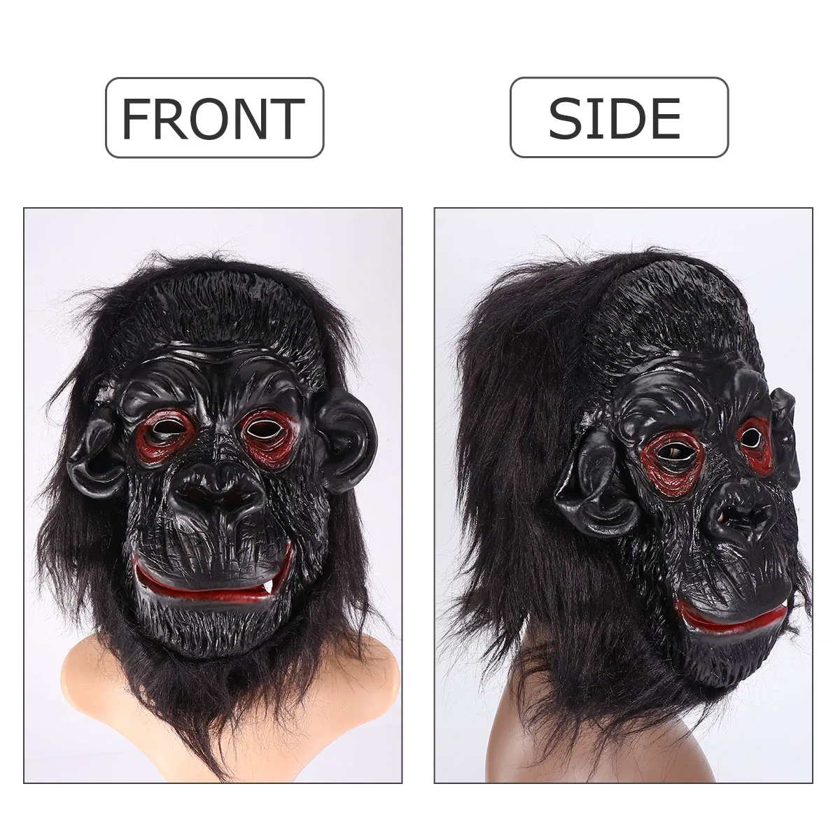 Orangutan Head Mask Comfortable Wear Halloween Cosplay Party Supplies Decorative Scary Masks Novelty Face Masks
Orangutan Head Mask Comfortable Wear Halloween Cosplay Party Supplies Decorative Scary Masks Novelty Face Masks