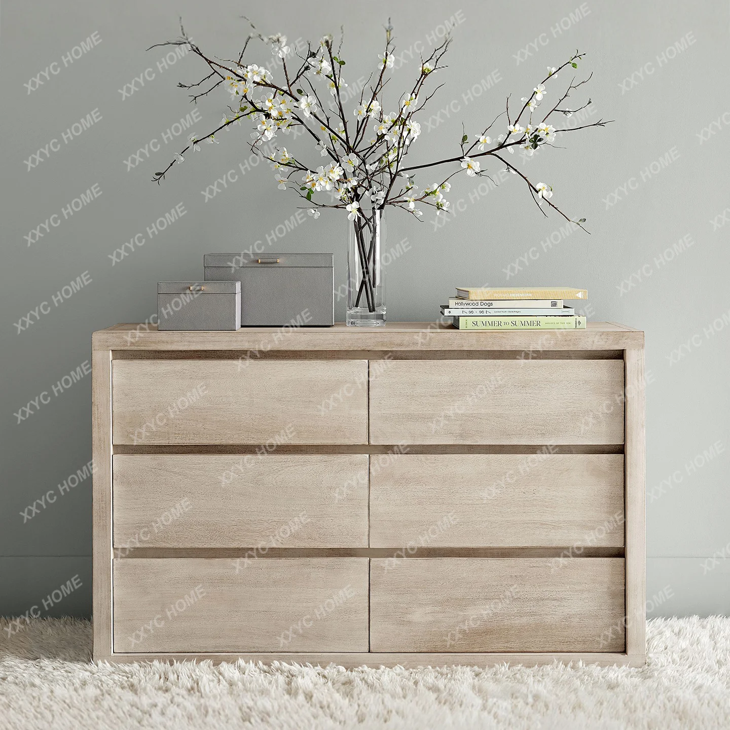 L country, light luxury side cabinet, solid wood old cabinet aisle cabinet
L country, light luxury side cabinet, solid wood old cabinet aisle cabinet