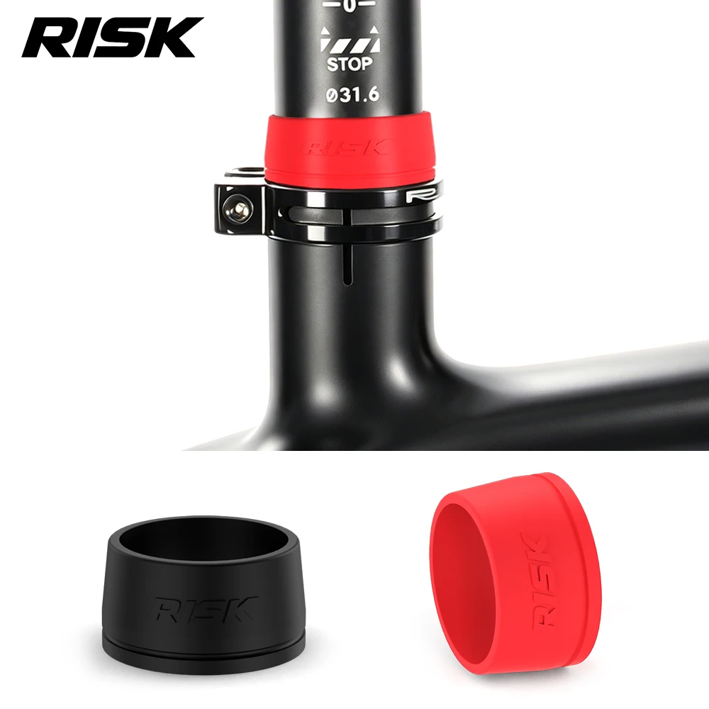 RISK Bicycle Seat Post Rubber Ring Dust Cover Cycling Silicone Waterproof Mountain Bike Seatpost Protective Ring
RISK Bicycle Seat Post Rubber Ring Dust Cover Cycling Silicone Waterproof Mountain Bike Seatpost Protective Ring