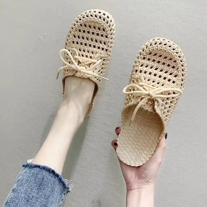 Women's Flat Bot Plastic Slip-On Sandals Anti-Slip Casual Beachwear Home Soft Sole Sandals Summer Comfortable Slippers
Women's Flat Bot Plastic Slip-On Sandals Anti-Slip Casual Beachwear Home Soft Sole Sandals Summer Comfortable Slippers