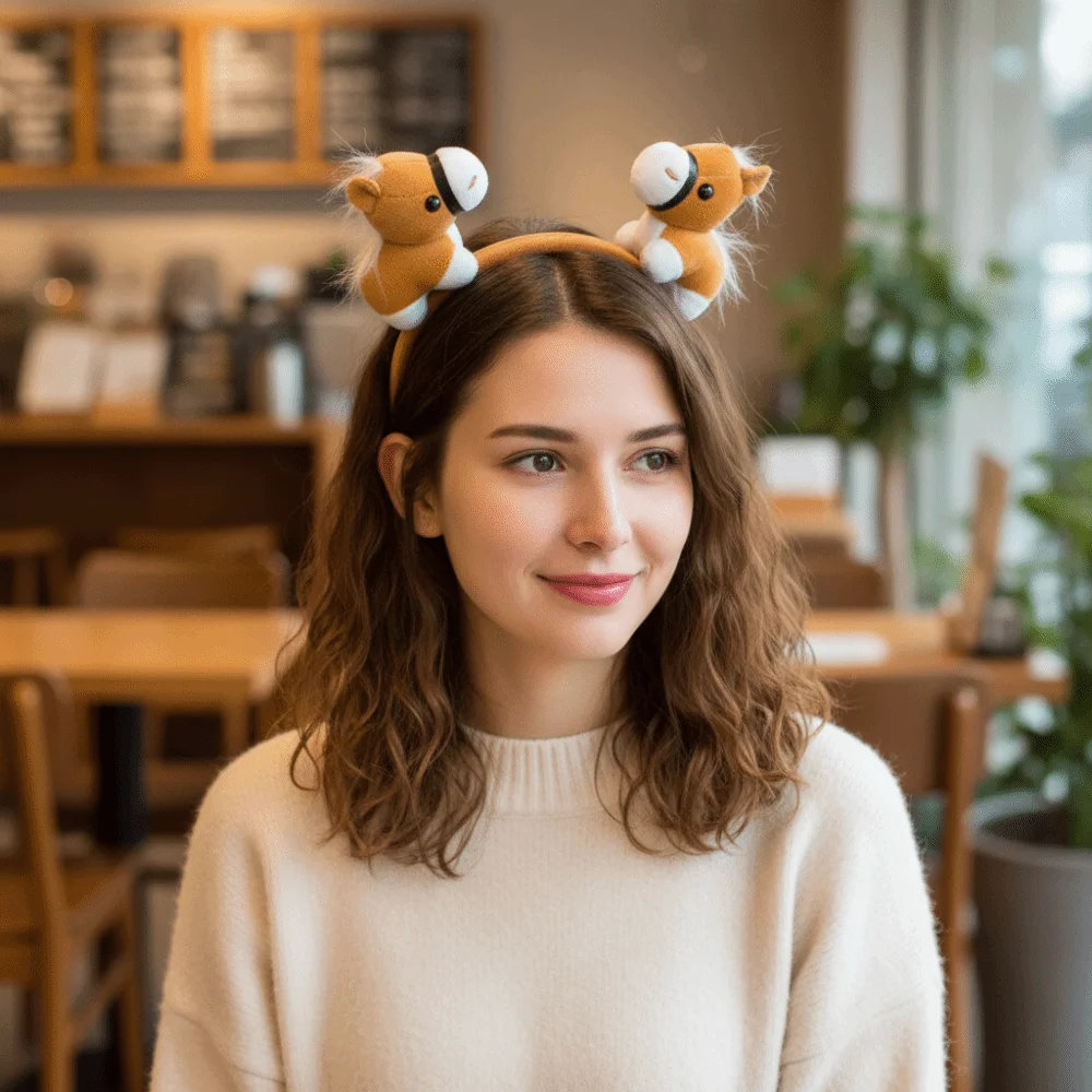 Cute Cartoon Horse Hair Hoop Mascot Pony New Year Headband Headwear Good Luck Plush Horse Headband Photo Prop
Cute Cartoon Horse Hair Hoop Mascot Pony New Year Headband Headwear Good Luck Plush Horse Headband Photo Prop