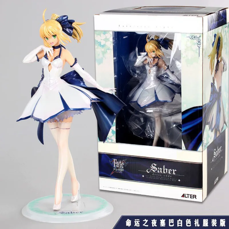 Fate/Stay Night Saber White Dress Ver Collectible Action Figure Boxed Toy Robot Figure Collectors Item Anime Game Figurine Gifts
Fate/Stay Night Saber White Dress Ver Collectible Action Figure Boxed Toy Robot Figure Collectors Item Anime Game Figurine Gifts