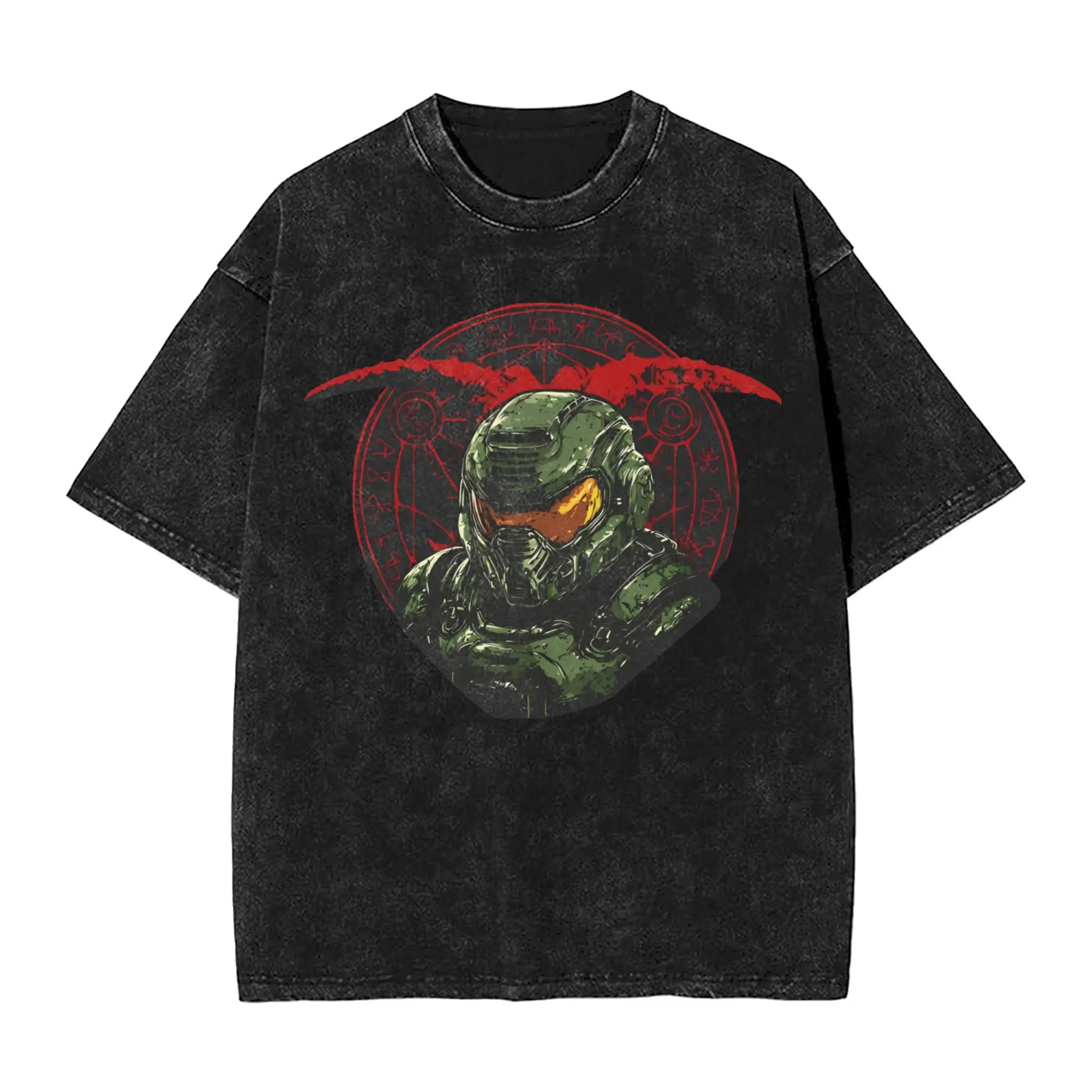 DOOMS SLAYERS T Shirts Men's 100% Cotton Vintage T-Shirts O Neck Game Tees Short Sleeve Tops Printed
DOOMS SLAYERS T Shirts Men's 100% Cotton Vintage T-Shirts O Neck Game Tees Short Sleeve Tops Printed
