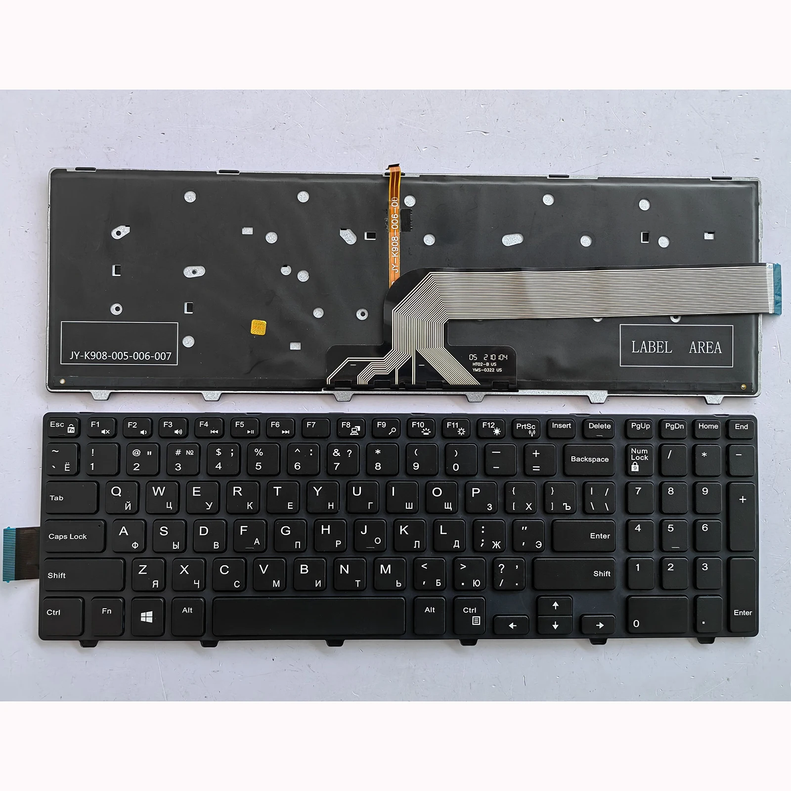 US SP RU Layout for Dell Latitude 17-5000 5748 5749 5755 5758 5759 P26E 3550 3560 3570 3580 3588 3567 3541 Laptop Keyboard
US SP RU Layout for Dell Latitude 17-5000 5748 5749 5755 5758 5759 P26E 3550 3560 3570 3580 3588 3567 3541 Laptop Keyboard