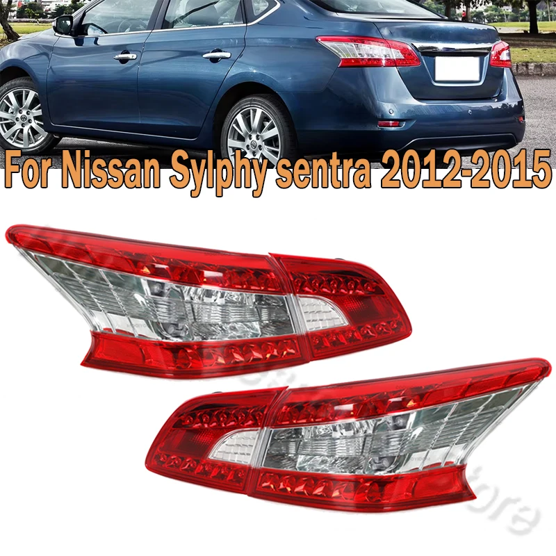 Tail Light Assembly Rear Turn SIgnal Light Brake Lamp Fog Lamp For Nissan Sylphy Sentra 2012 2013 2014 2015 265553SG0A NI2804100
Tail Light Assembly Rear Turn SIgnal Light Brake Lamp Fog Lamp For Nissan Sylphy Sentra 2012 2013 2014 2015 265553SG0A NI2804100