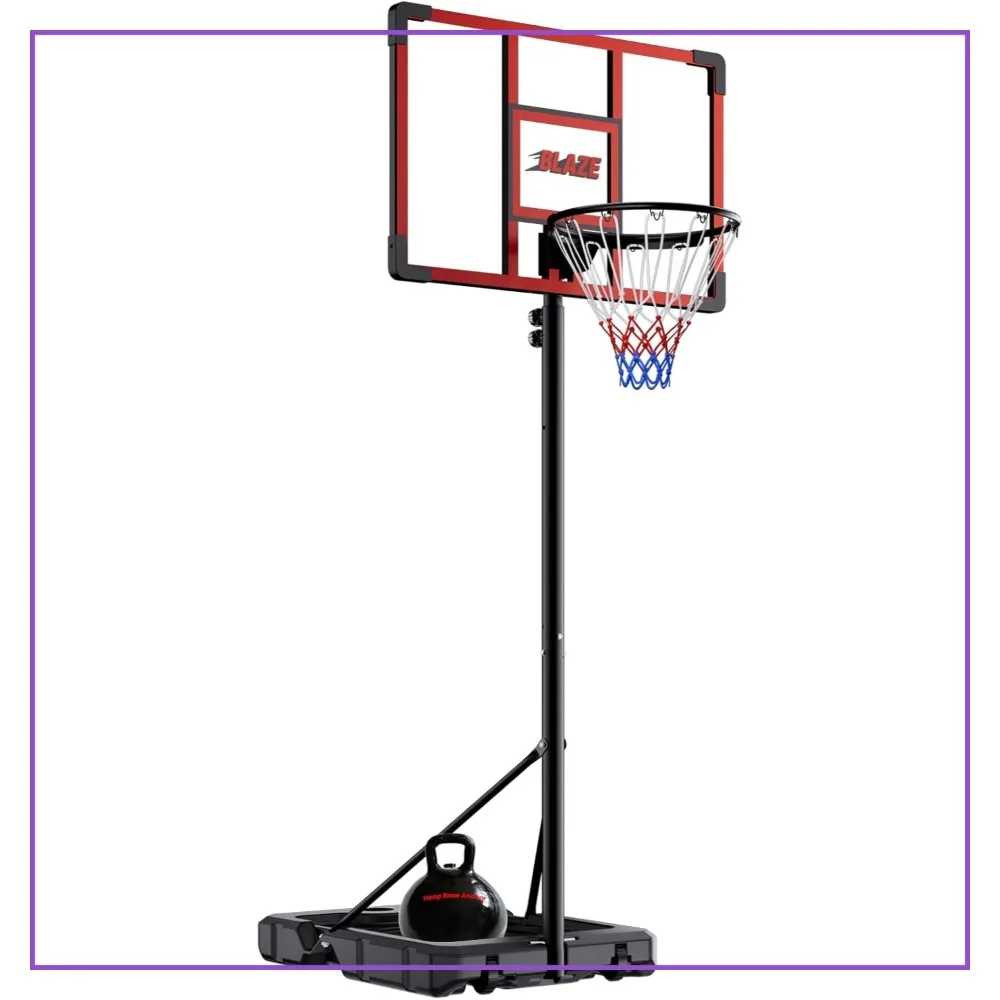 Adjustable Portable Basketball Hoop 4.1-8.5FT for Kids Teens Backyard
Adjustable Portable Basketball Hoop 4.1-8.5FT for Kids Teens Backyard