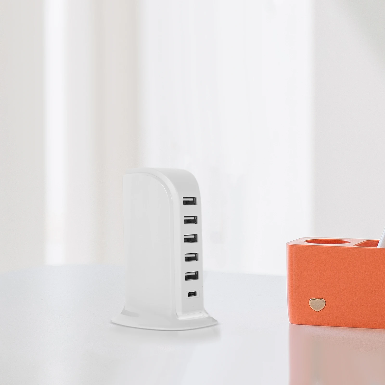 6 Port Usb Desktop Power Adapter Smart Charging Multi Protection Universal Wall Plug For Phones Tablets Led Indicator
6 Port Usb Desktop Power Adapter Smart Charging Multi Protection Universal Wall Plug For Phones Tablets Led Indicator