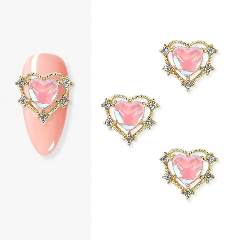 Women Love Heart Alloy Nail Ornament Aurora Rabbit Nail Decorations Nail Jewelry 3D Nail Art Drills Heart Nail Rhinestones
Women Love Heart Alloy Nail Ornament Aurora Rabbit Nail Decorations Nail Jewelry 3D Nail Art Drills Heart Nail Rhinestones