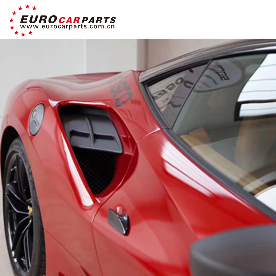 Automobiles Exterior Auto Car Body Parts Facelift Set For 488 GTB CA Style Dry Carbon Fiber Side Air Vents
Automobiles Exterior Auto Car Body Parts Facelift Set For 488 GTB CA Style Dry Carbon Fiber Side Air Vents