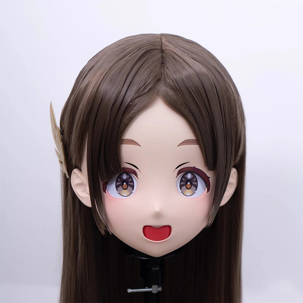 (MEO380) Customize Handmade Full Head Lockable Crossdress Male to Female Japanese Cartoon Anime Game Character Kigurumi Mask
(MEO380) Customize Handmade Full Head Lockable Crossdress Male to Female Japanese Cartoon Anime Game Character Kigurumi Mask