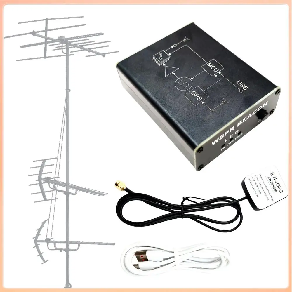 SI5351 WSPR Transmitter Hardware with TCXO and GPS Automatic QTH Positioning 23dBm for Test Measurement Tool Accessory USB-5V
SI5351 WSPR Transmitter Hardware with TCXO and GPS Automatic QTH Positioning 23dBm for Test Measurement Tool Accessory USB-5V