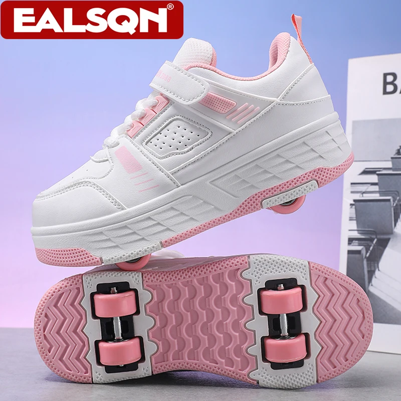 Ultra-Light 4-Wheel Detachable Roller Skates for Kids Outdoor Casual Sneakers for Boys & Girls Sport Entertainment Size 29-40
Ultra-Light 4-Wheel Detachable Roller Skates for Kids Outdoor Casual Sneakers for Boys & Girls Sport Entertainment Size 29-40