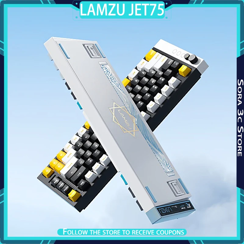 Lamzu JET75 Esports Magnetic Axis Keyboard Magnetic Jade Gaming Axis 8K Return Rate Low Latency Gaming Keyboard
Lamzu JET75 Esports Magnetic Axis Keyboard Magnetic Jade Gaming Axis 8K Return Rate Low Latency Gaming Keyboard