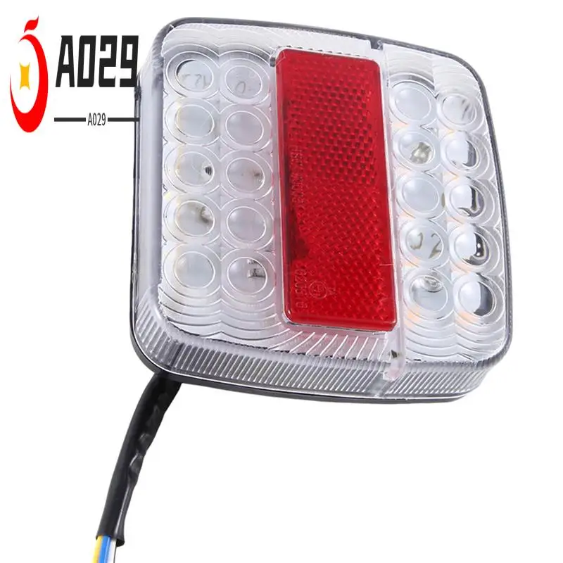 A029-12V Светодиодный квадратный светильник, двухцветный задний фонарь, универсальные автомобильные принадлежности, детали, белая крышка
A029-12V Светодиодный квадратный светильник, двухцветный задний фонарь, универсальные автомобильные принадлежности, детали, белая крышка