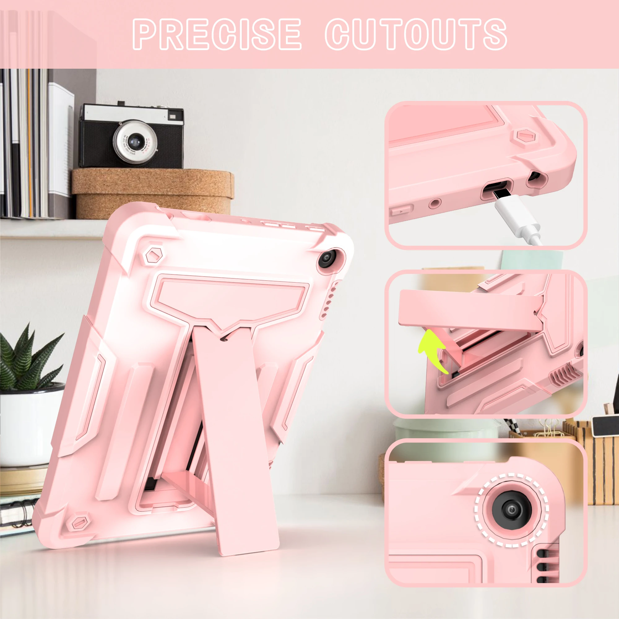 Armor Stand Shockproof Kids Tablet Case for Amazon Kindle HD 8 PLUS 2020 Cover Fire HD10 2021 HD7 2022 Shell Kickstand Funda
Armor Stand Shockproof Kids Tablet Case for Amazon Kindle HD 8 PLUS 2020 Cover Fire HD10 2021 HD7 2022 Shell Kickstand Funda