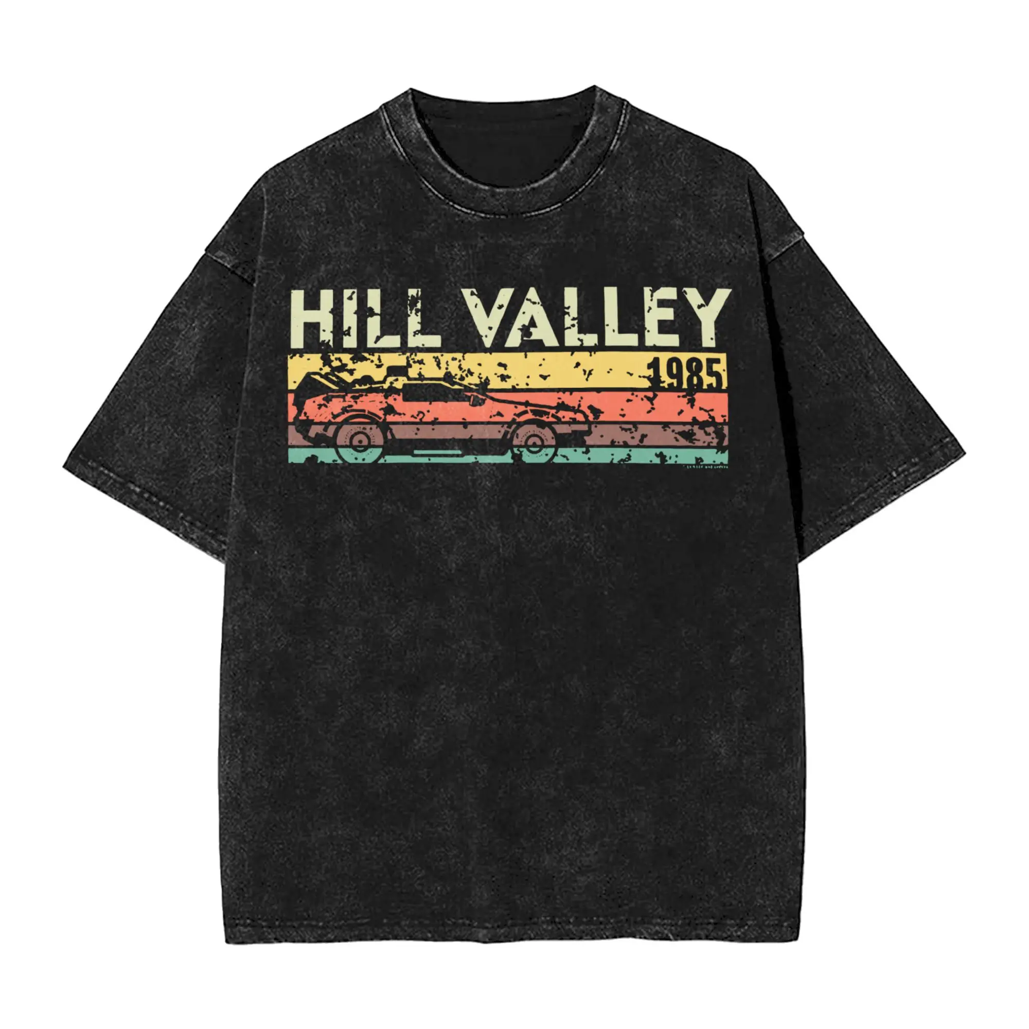 Hill Valley 1985 Washed T Shirt Streetwear T-Shirts Back to the Future Doc Brown Marty Delorean Movie Tee Shirt Oversize Printed
Hill Valley 1985 Washed T Shirt Streetwear T-Shirts Back to the Future Doc Brown Marty Delorean Movie Tee Shirt Oversize Printed