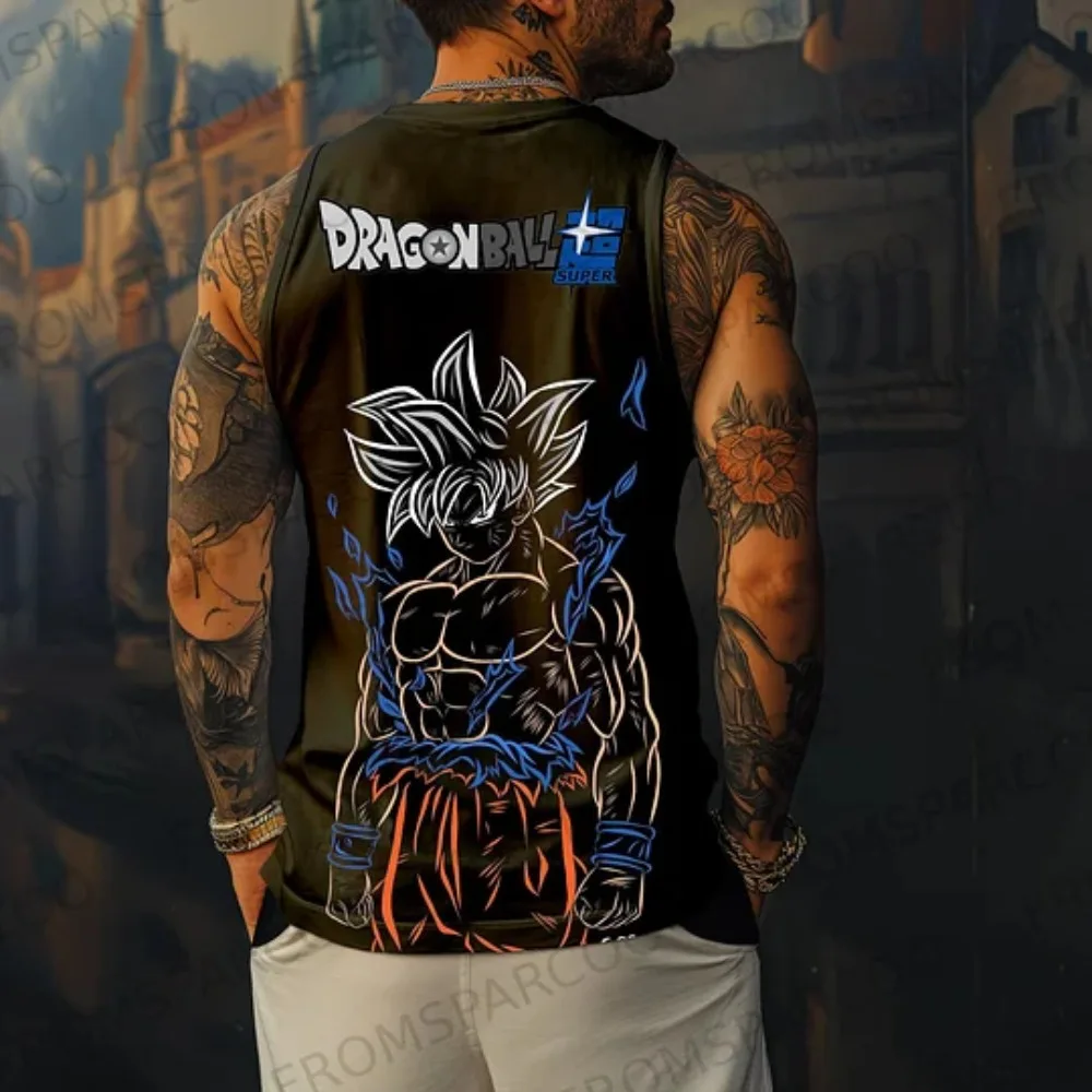 Майка унисекс из чистого хлопка с принтом аниме Dragon Ball Goku 2026, свободная летняя модная спортивная майка в американском стиле
Майка унисекс из чистого хлопка с принтом аниме Dragon Ball Goku 2026, свободная летняя модная спортивная майка в американском стиле