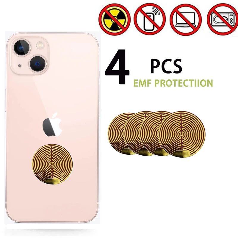 4 шт., наклейки с защитой от излучения
4 шт., наклейки с защитой от излучения